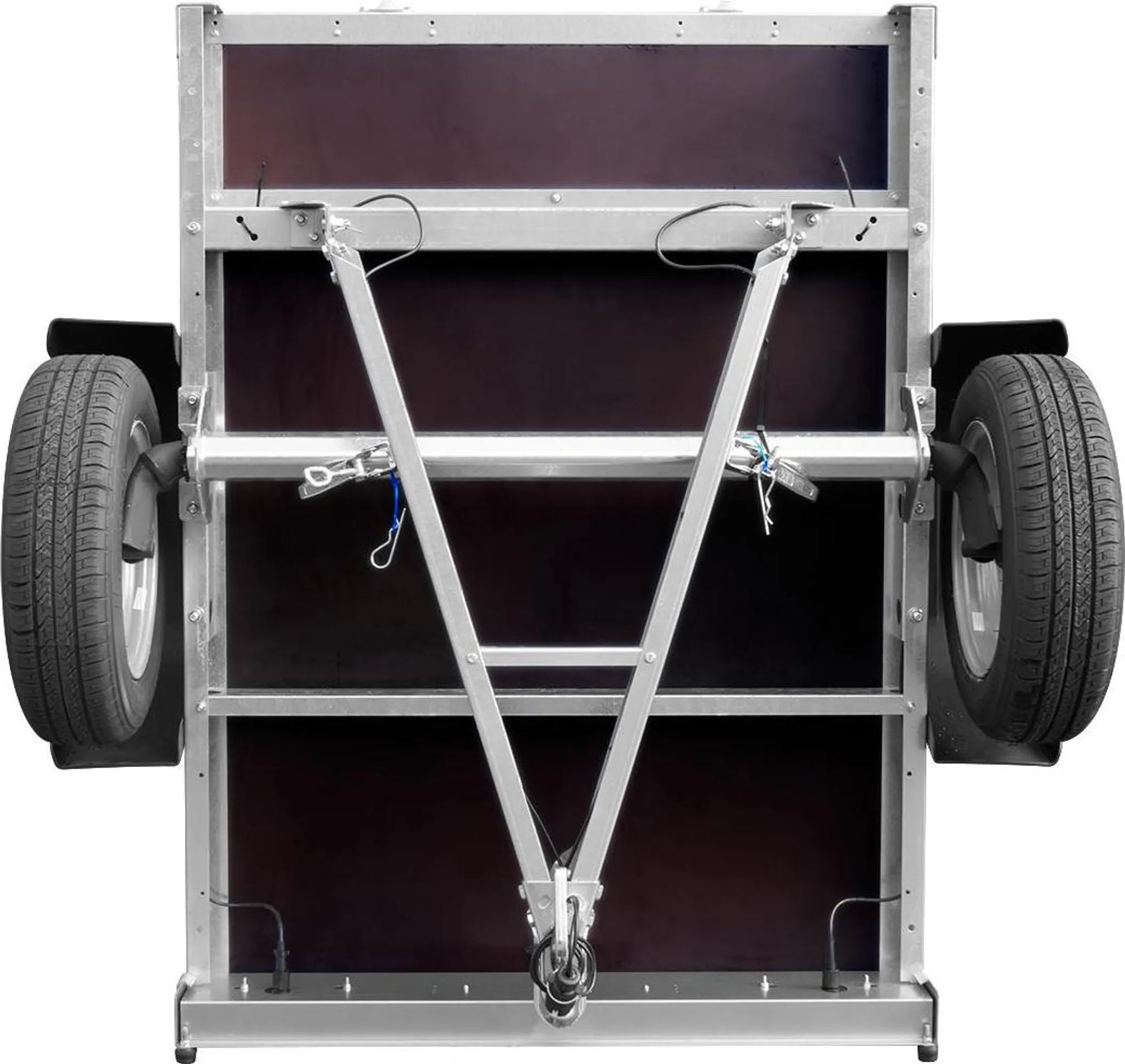Anhänger GARDEN TRAILER 150 KIPP mit zusätzlichen Bordwänden, Stützrad und Flachplane - Neu