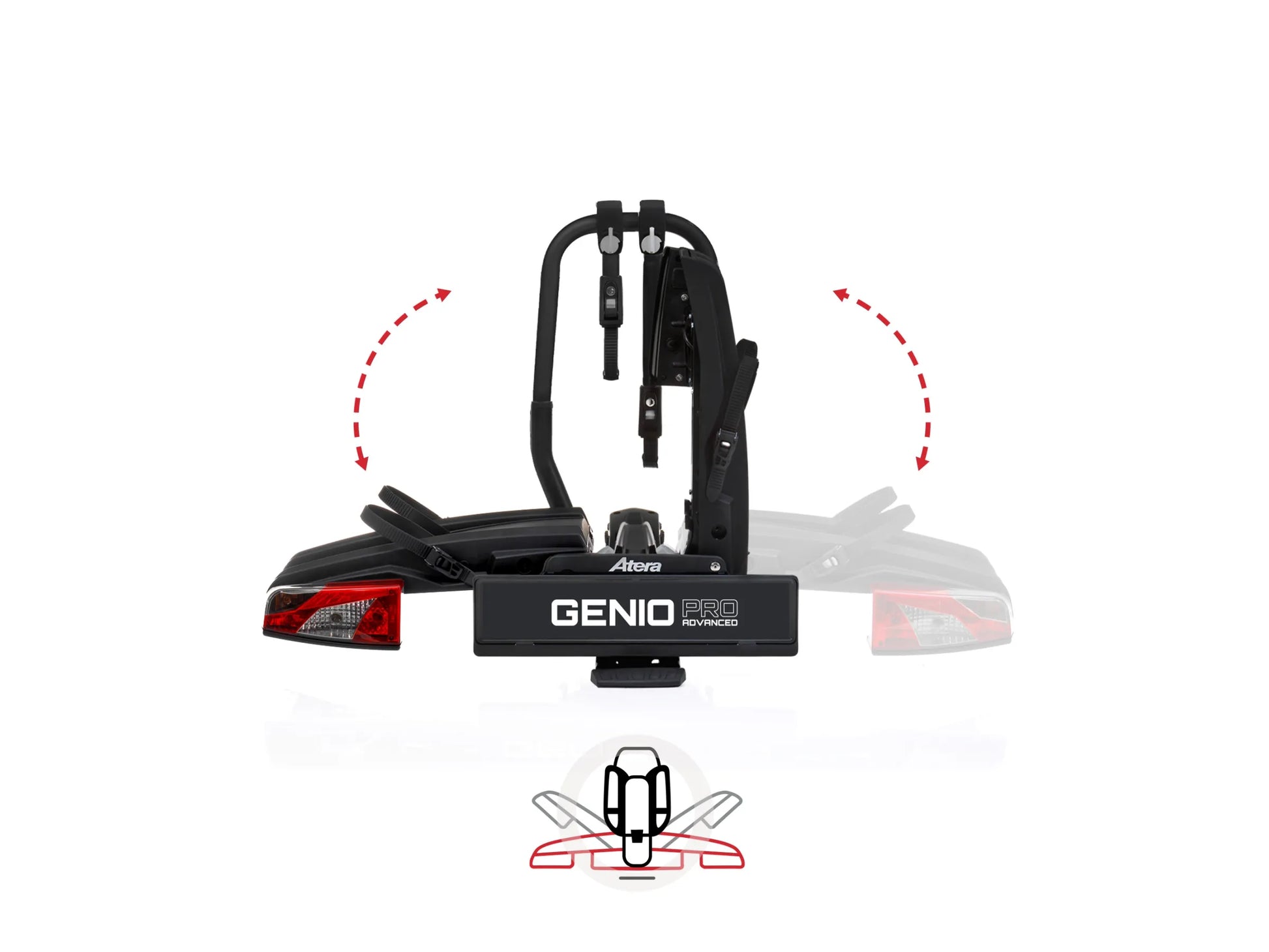 Atera Fahrradträger Genio Pro Advanced Black Edition