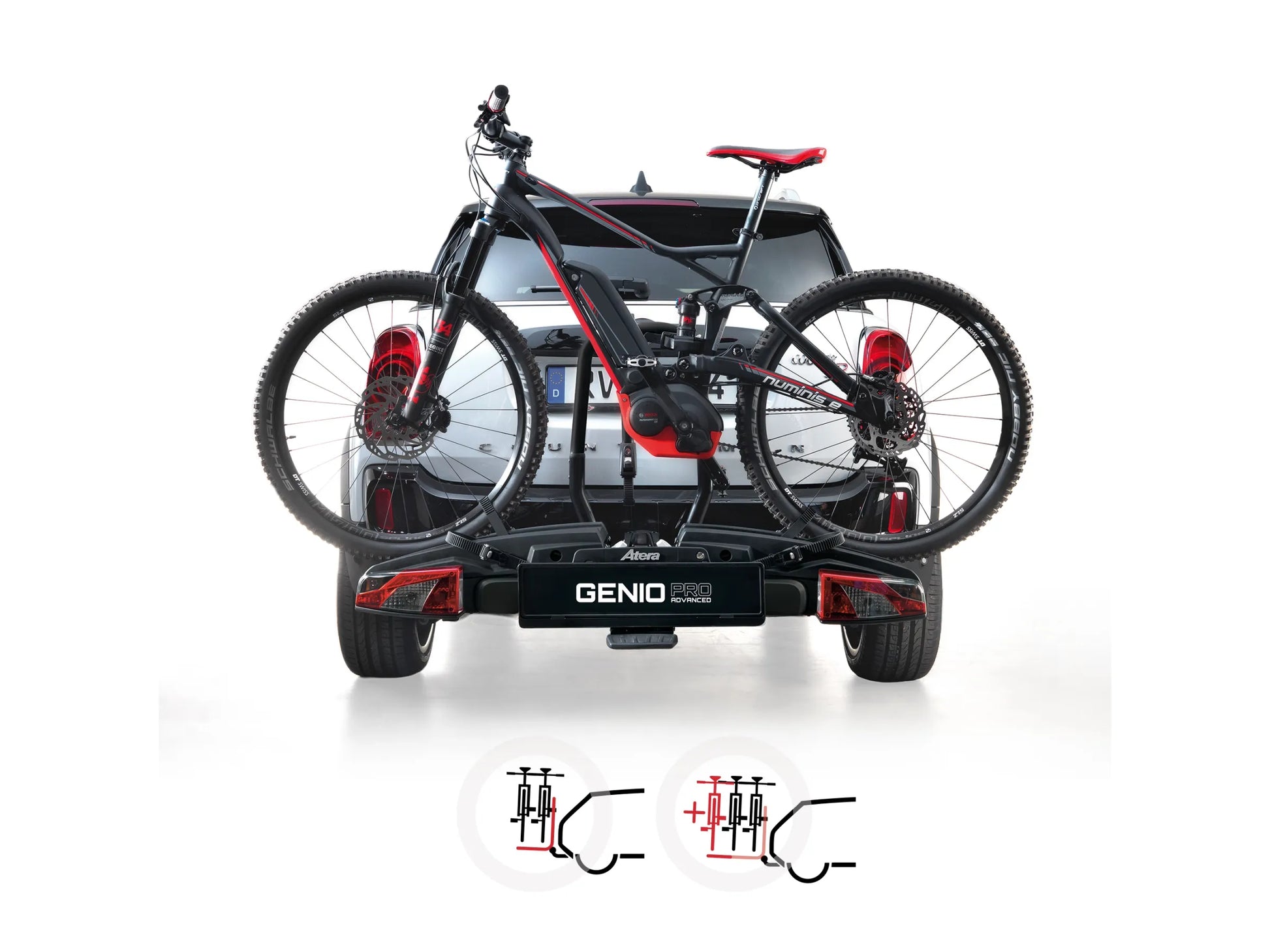 Atera Fahrradträger Genio Pro Advanced Black Edition