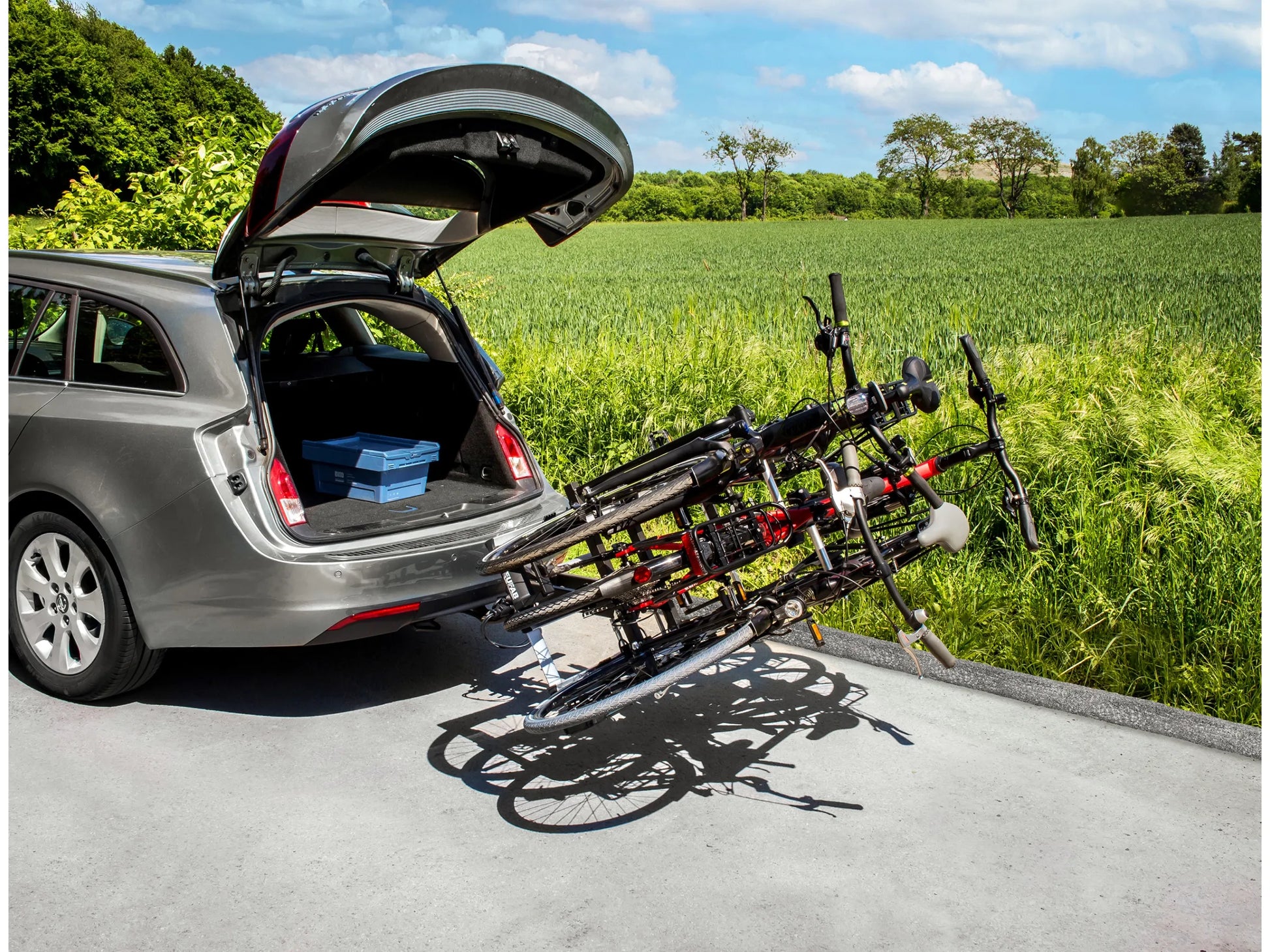 Eufab Fahrrad-Kupplungsträger Premium 3 mit Abklappfunktion
