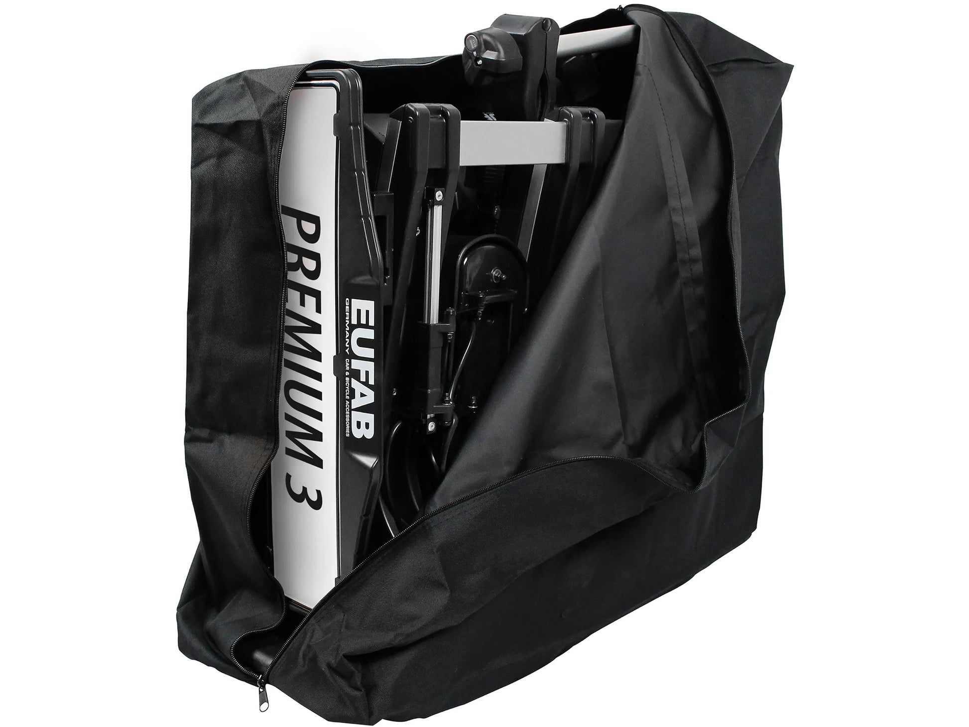 Eufab Fahrrad-Kupplungsträger Premium 3 mit Abklappfunktion