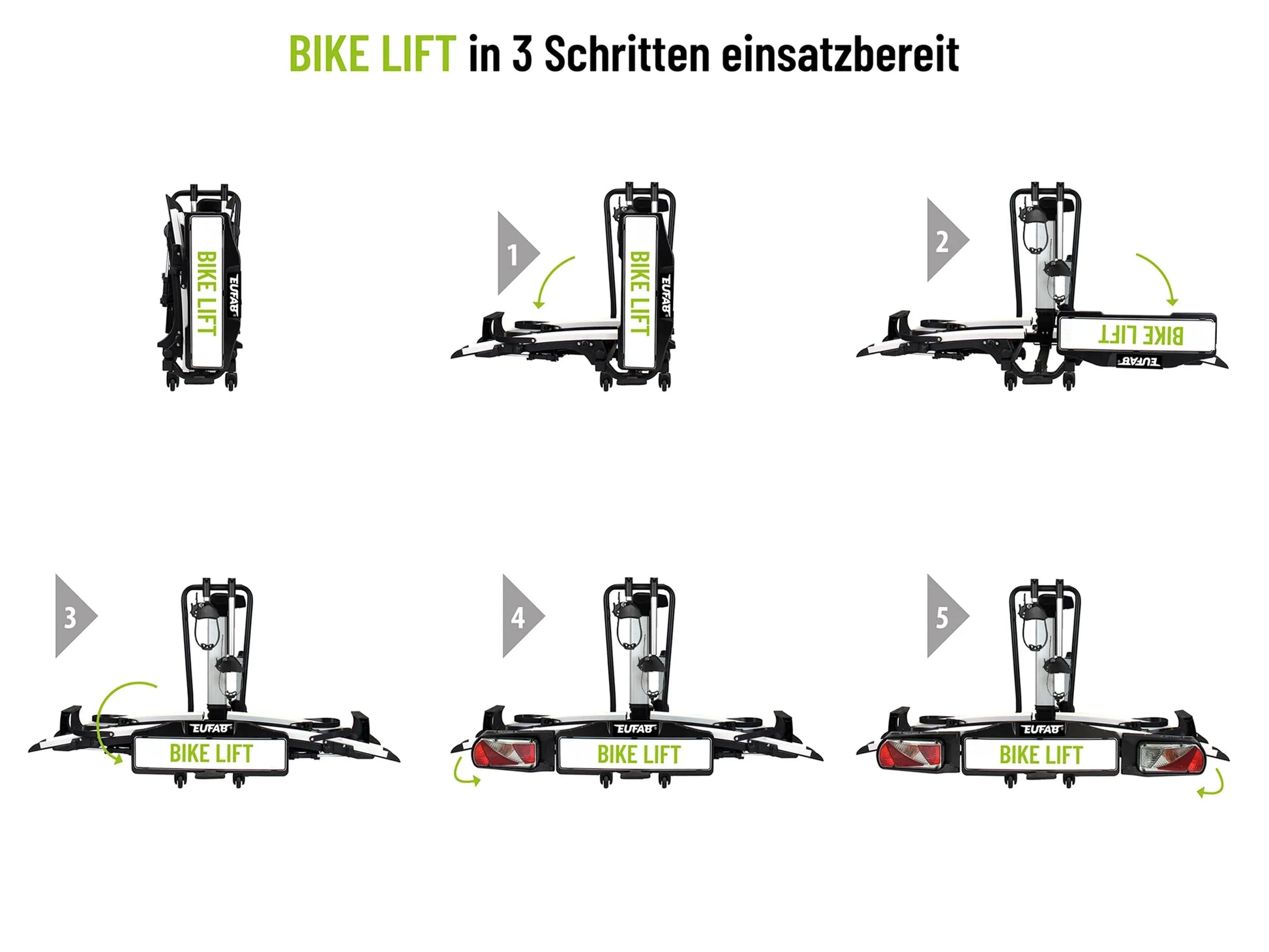 Eufab Fahrradträger Bike Lift