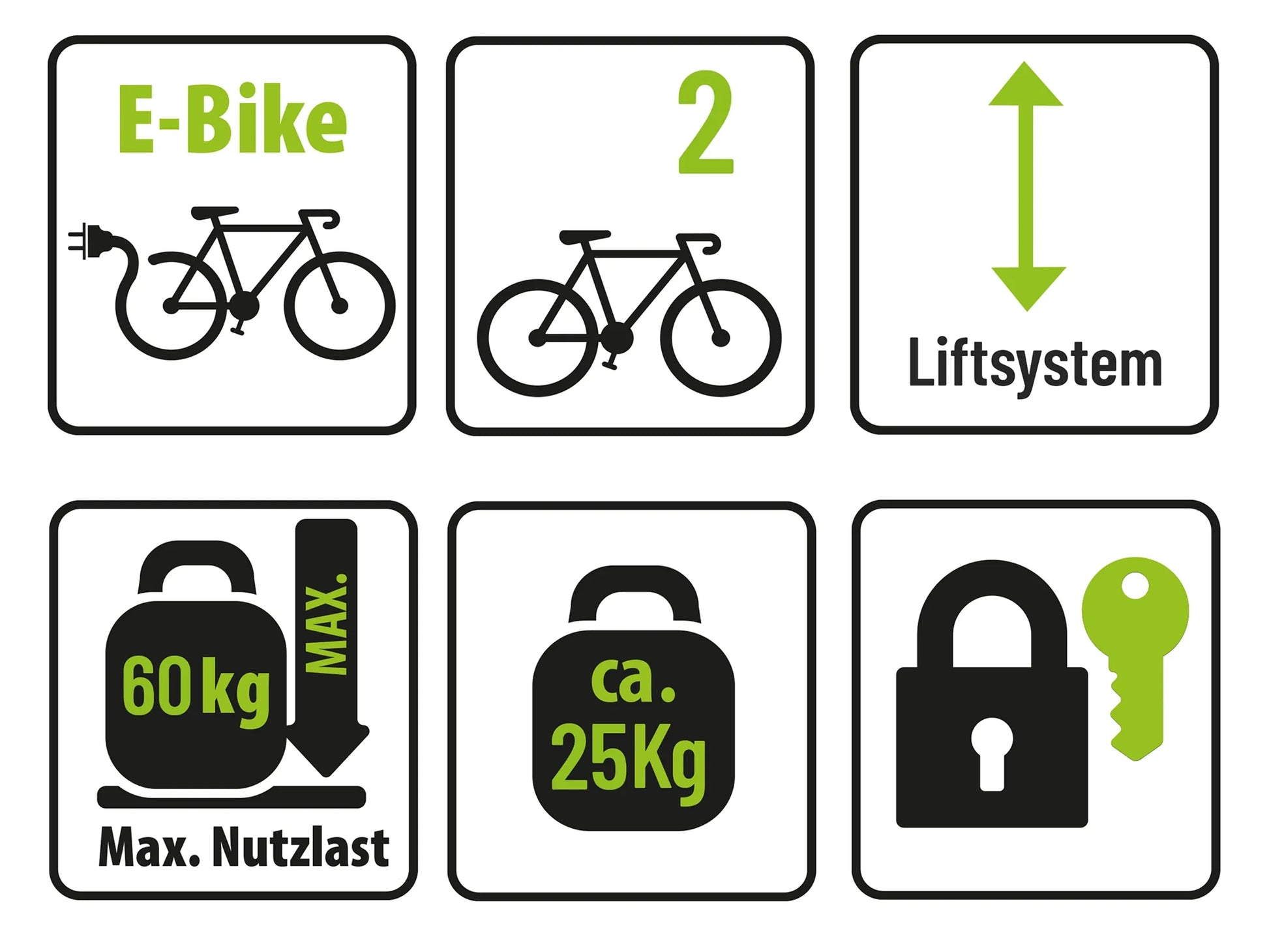 Eufab Fahrradträger Bike Lift
