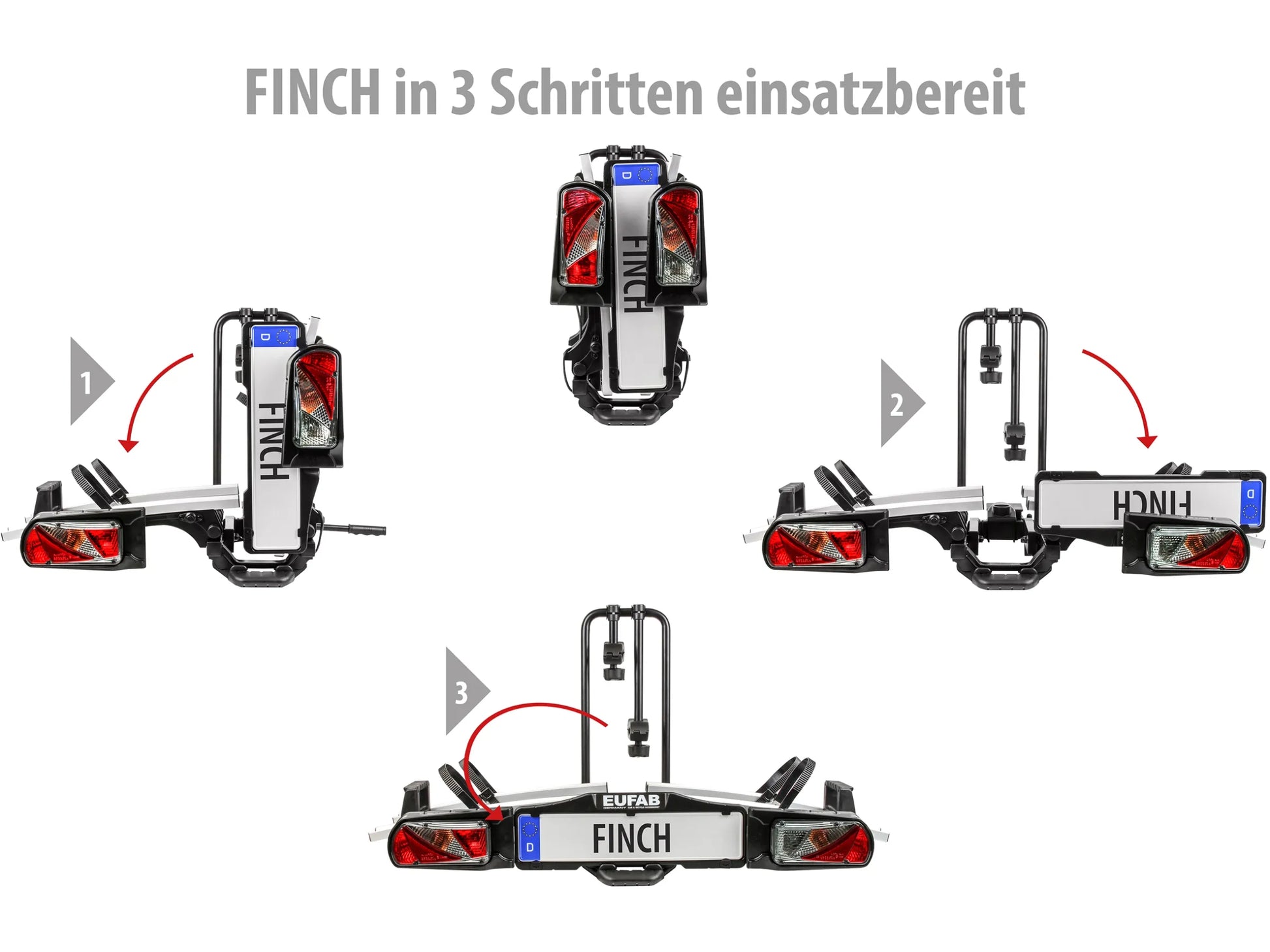 Eufab Fahrradträger Finch