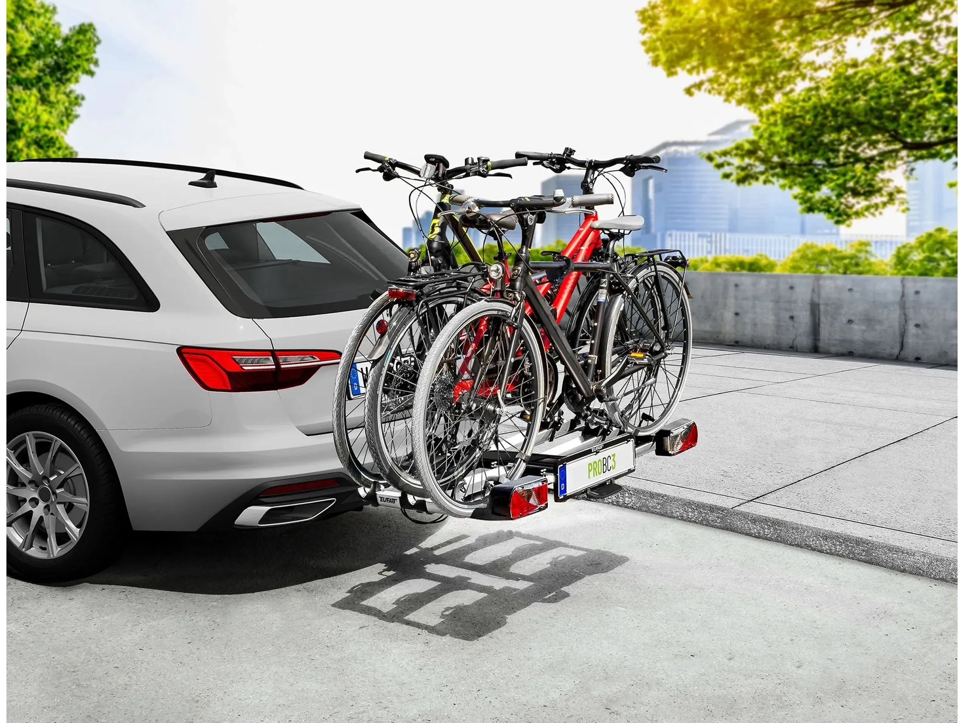 Eufab Fahrradträger PROBC3 für 3 Fahrräder