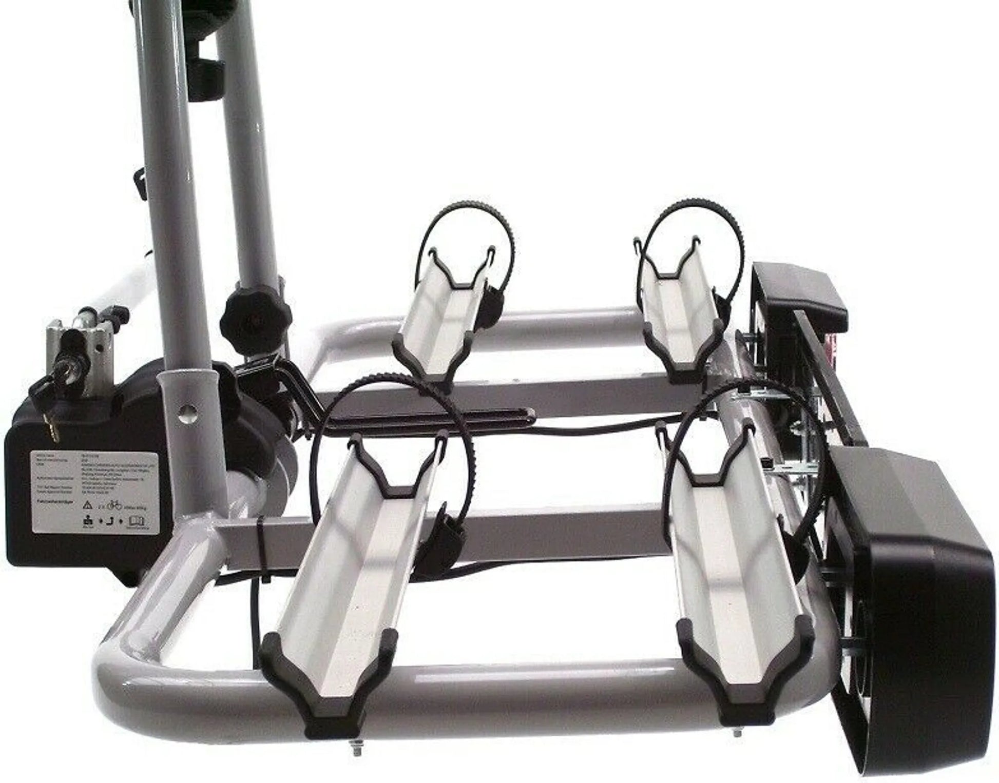 Fahrradträger für 2 ebikes Fahrräder 60kg Heckträger Anhängerkupplung Abklappbar