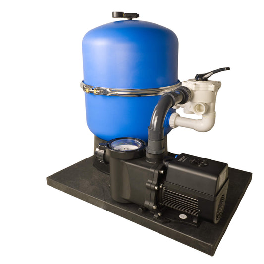 PoolMarie Comfort 500 mit InverEco DE15 Sandfilteranlage