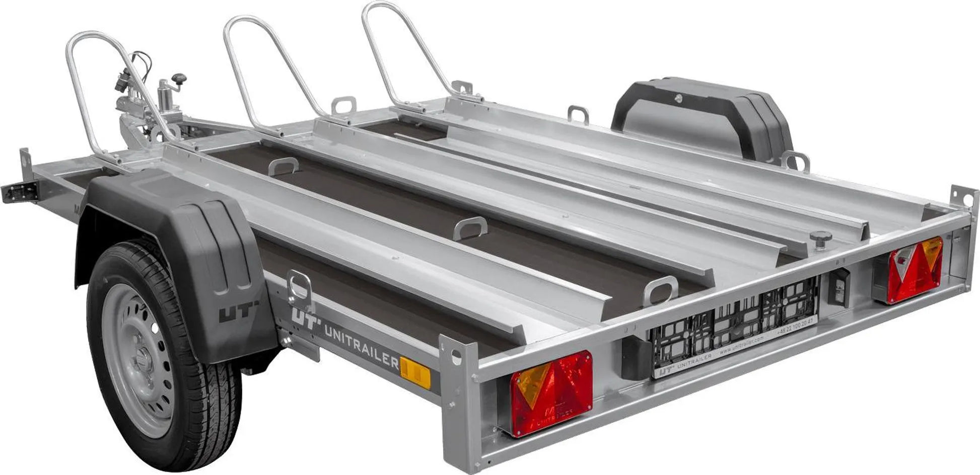 Motorradanhänger 220x155 UNITRAILER MOTO 3 Feder