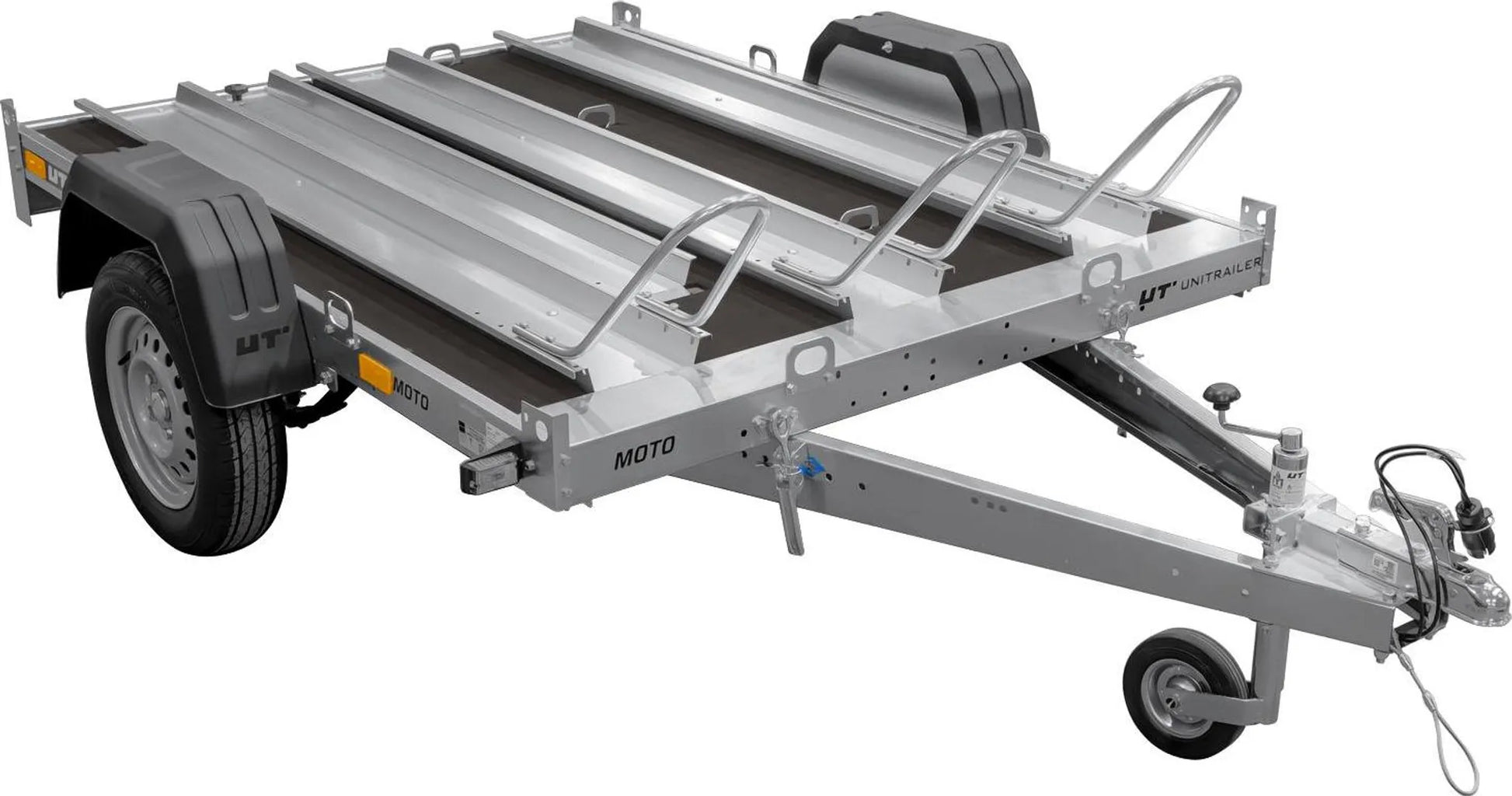 Motorradanhänger 220x155 UNITRAILER MOTO 3 Feder