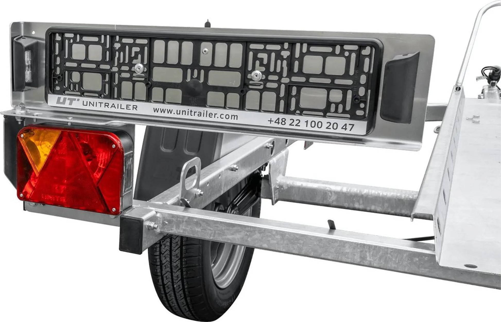 Motorradanhänger 225x111 UNITRAILER RIDER 1 zGG 450 kg