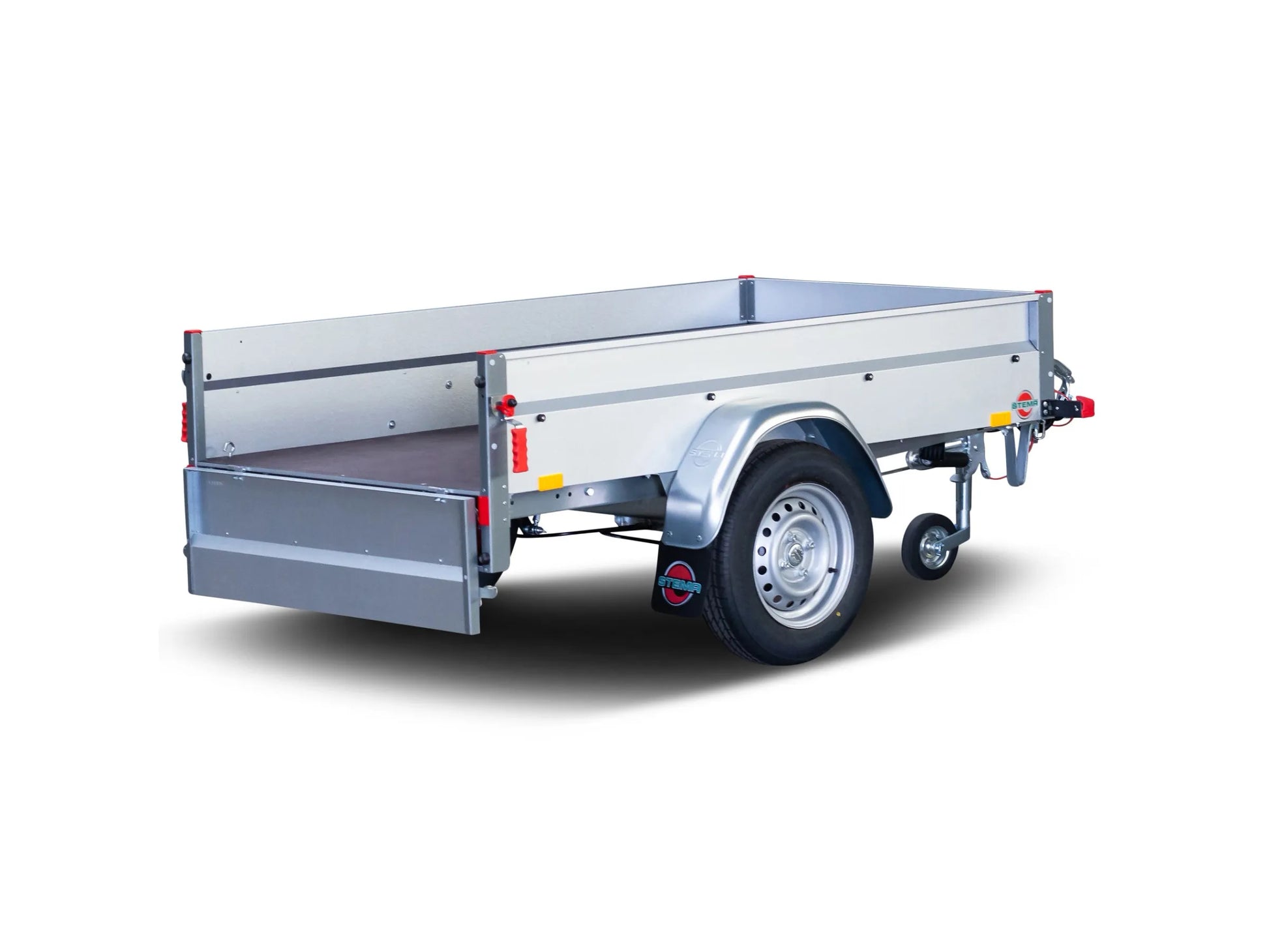 Stema Anhänger Basic 850 kg Inkl. Bordwandaufsatz und Flachplane