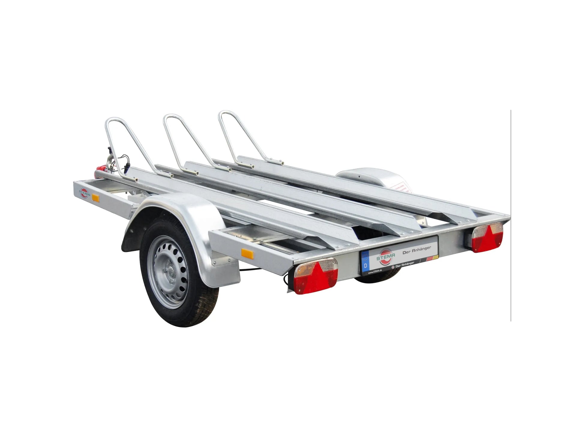 Stema Anhänger Motorradtransporter MT 750 BS3 inkl. Stützrad
