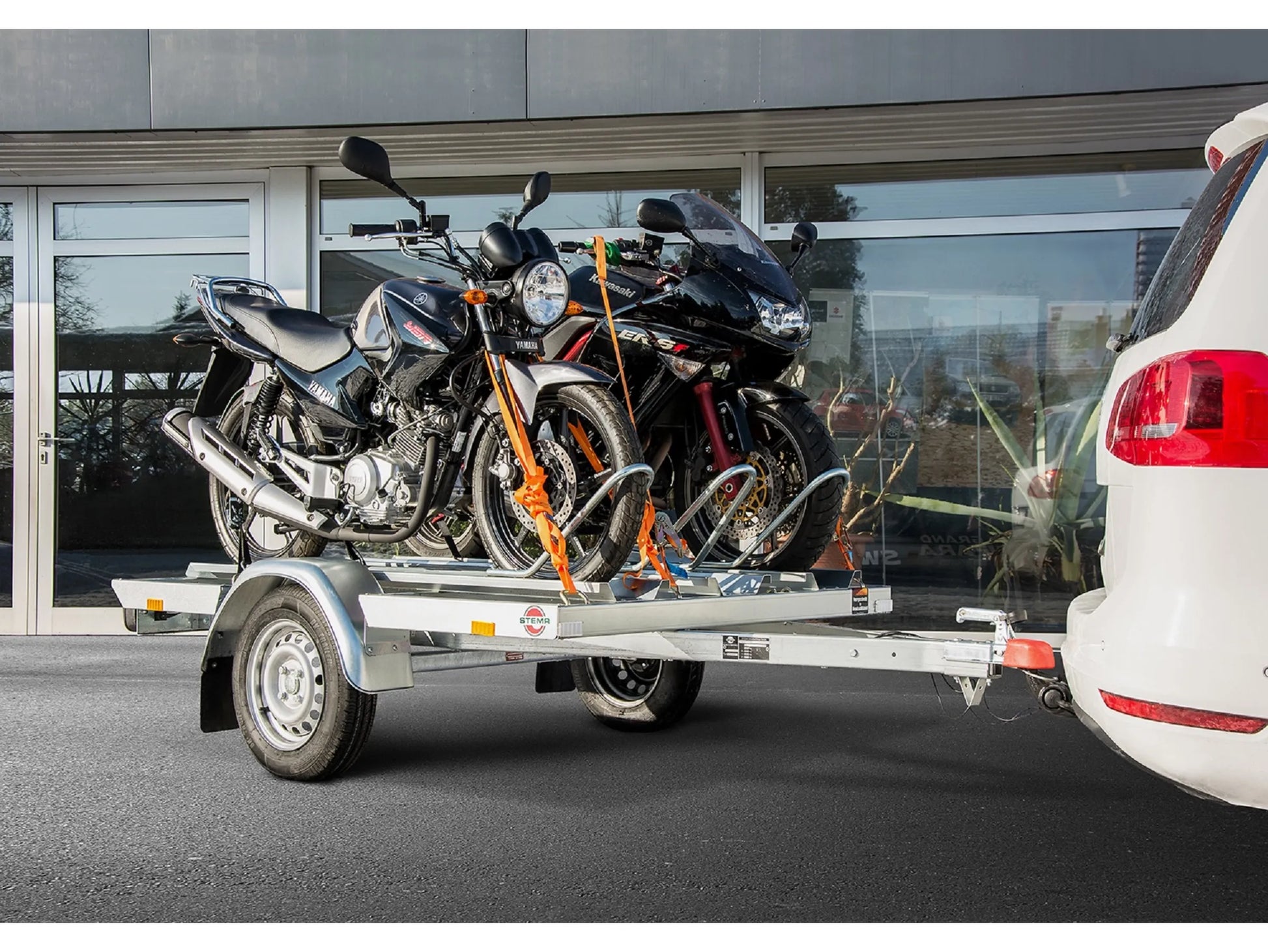Stema Anhänger Motorradtransporter MT 750 BS3 inkl. Stützrad