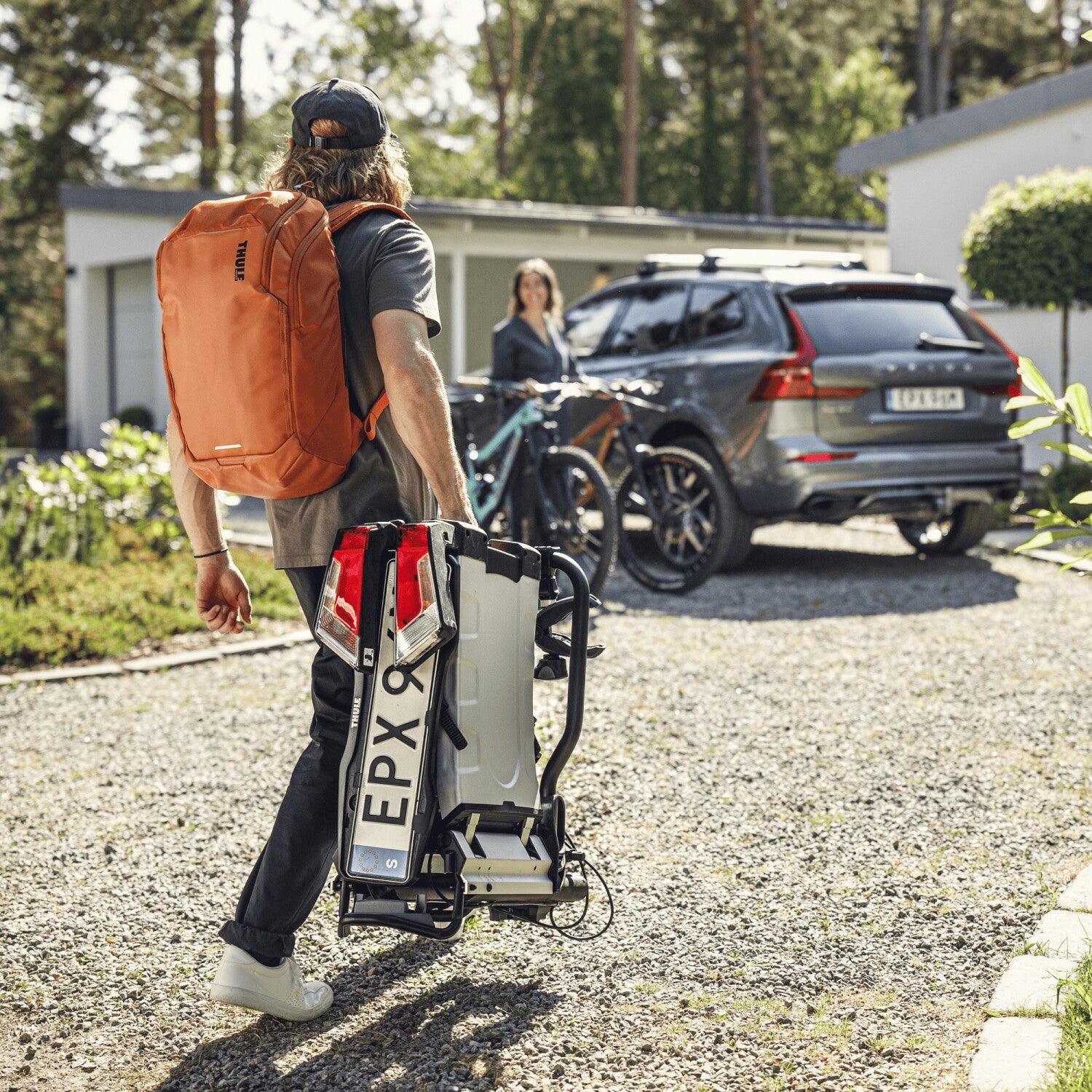 Thule EasyFold XT "Fix4Bike" Fahrradträger 3 Bikes