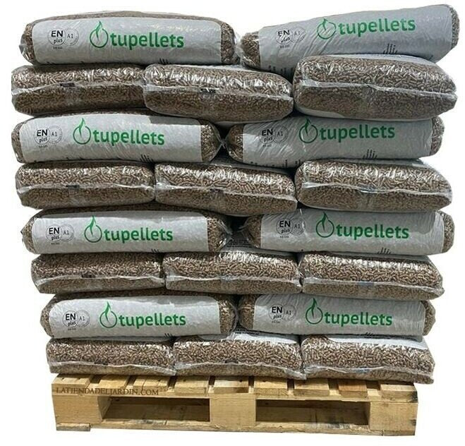 HOLZBRX Eichenpellets ENplus A1 975 kg (65 x 15 kg)